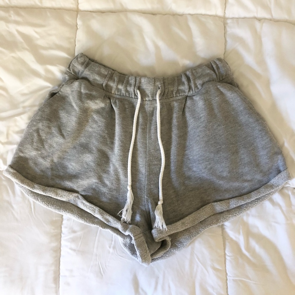Comfy Grey Lounge Shorts